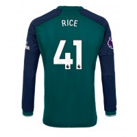 Arsenal Declan Rice #41 Tredjeställ 2023-24 Långärmad